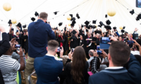 Students Graduating from University