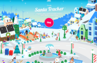 Google Santa Tracker screenshot